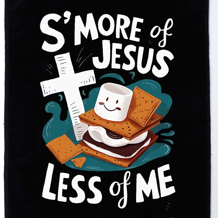 Smore Of Jesus And Less Of Me Bible Christianity Platinum Collection Golf Towel