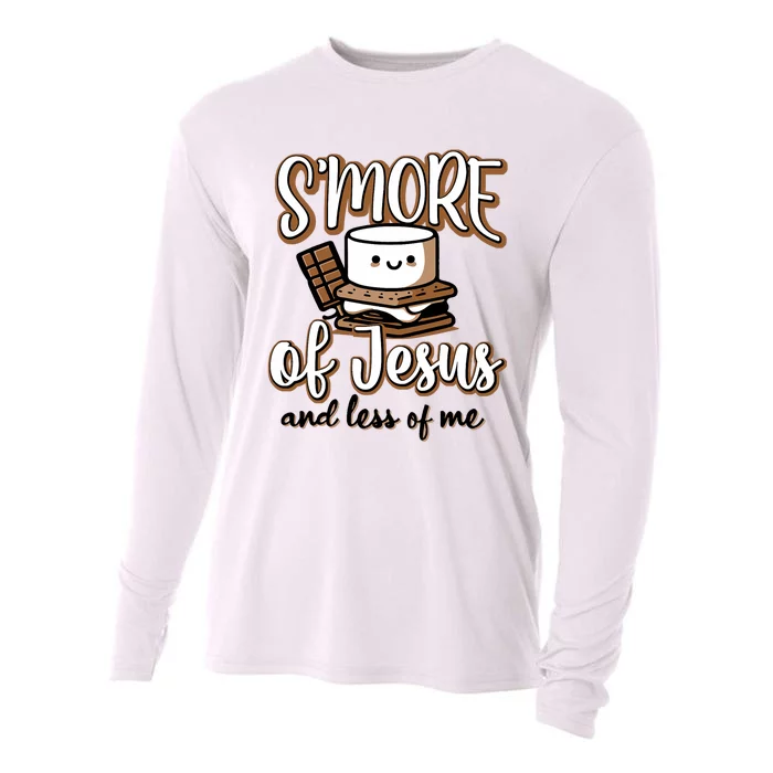 SMore Of Jesus And Less Of Me Cooling Performance Long Sleeve Crew