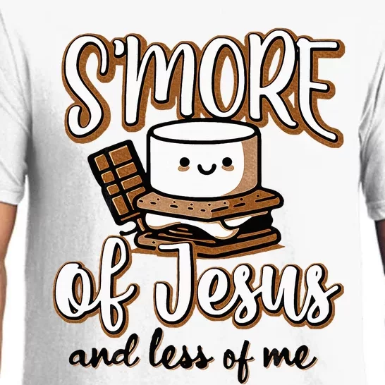 SMore Of Jesus Less Of Me Funny Christian Smore Pajama Set