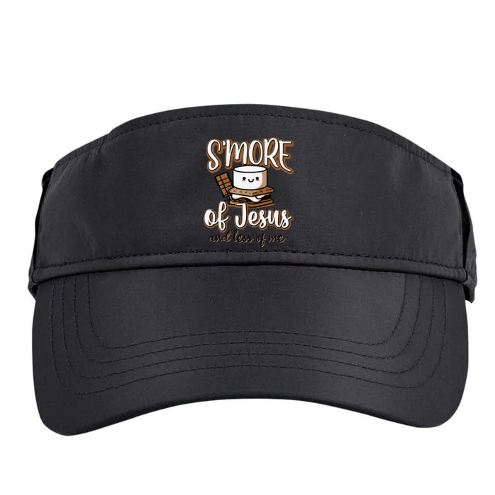 SMore Of Jesus And Less Of Me Gift Adult Drive Performance Visor