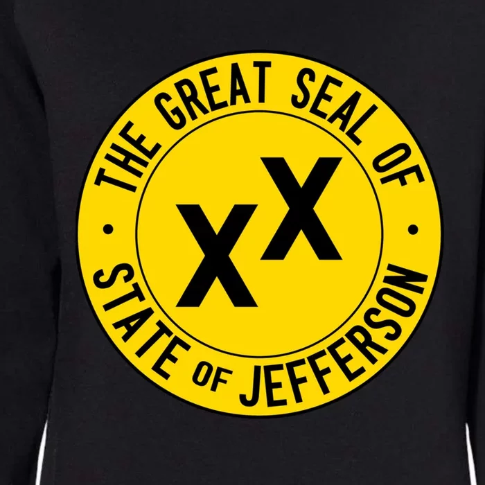 State Of Jefferson Womens California Wash Sweatshirt