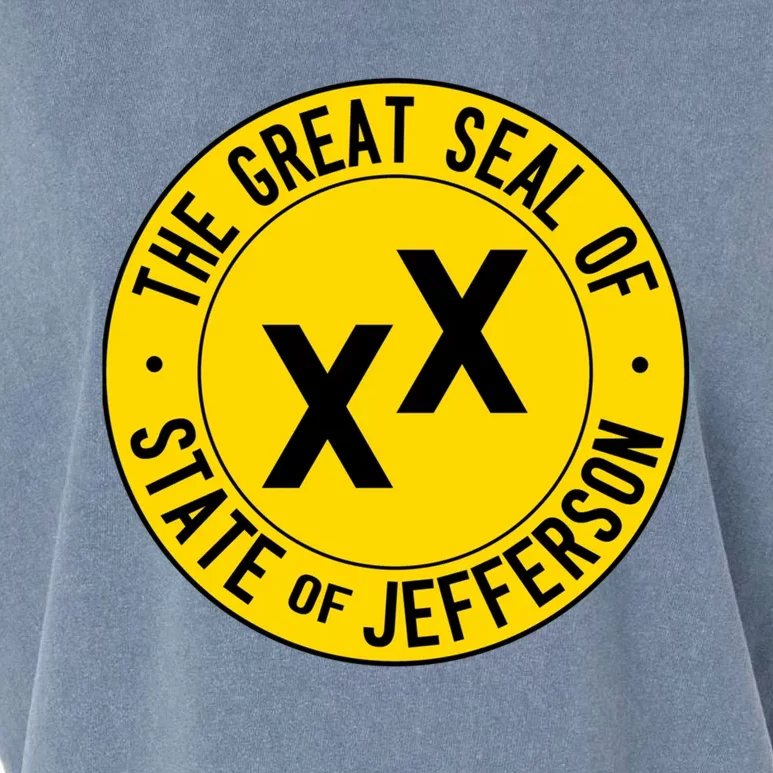 State Of Jefferson Garment-Dyed Women's Muscle Tee