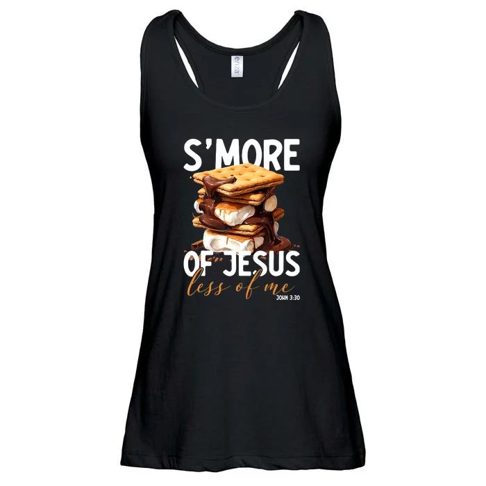 Smore Of Jesus Less Of Me Funny Christian Smore Gift Ladies Essential Flowy Tank