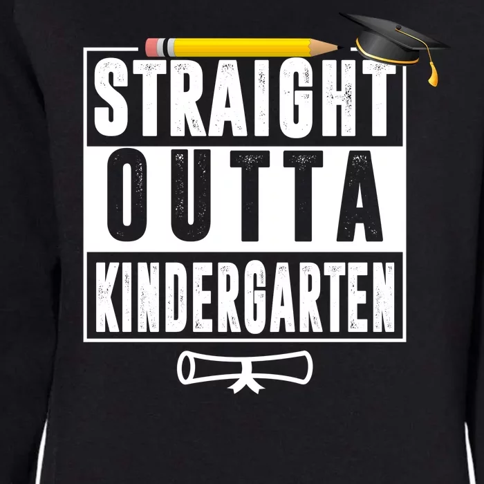 Straight Outta Kindergarten Womens California Wash Sweatshirt