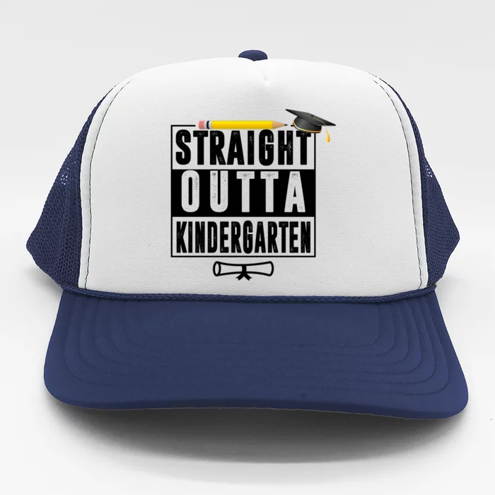 Straight Outta Kindergarten Trucker Hat