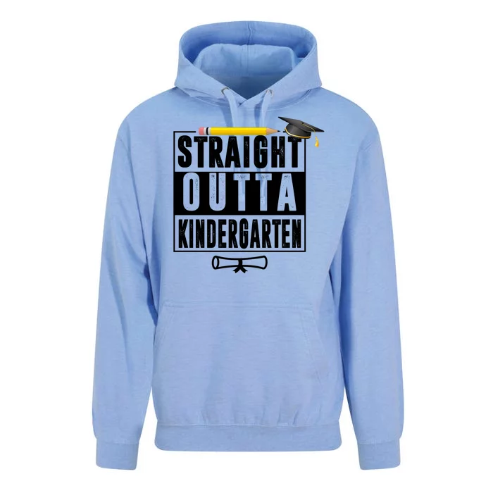 Straight Outta Kindergarten Unisex Surf Hoodie