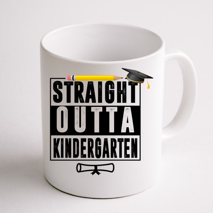 Straight Outta Kindergarten Front & Back Coffee Mug