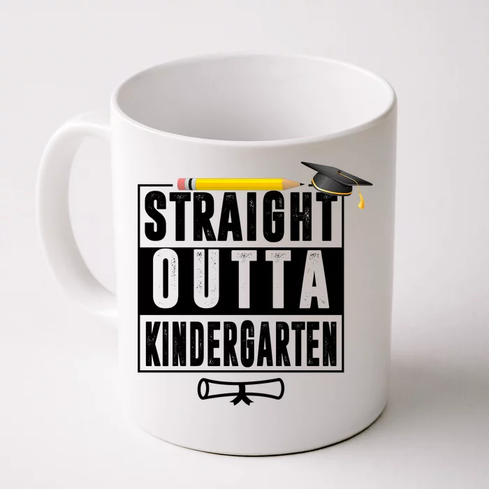 Straight Outta Kindergarten Front & Back Coffee Mug