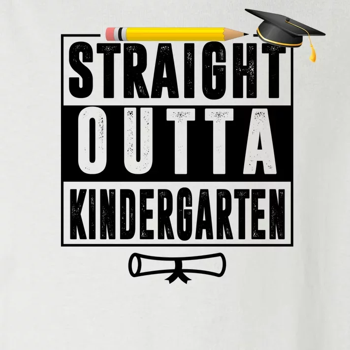 Straight Outta Kindergarten Toddler Long Sleeve Shirt