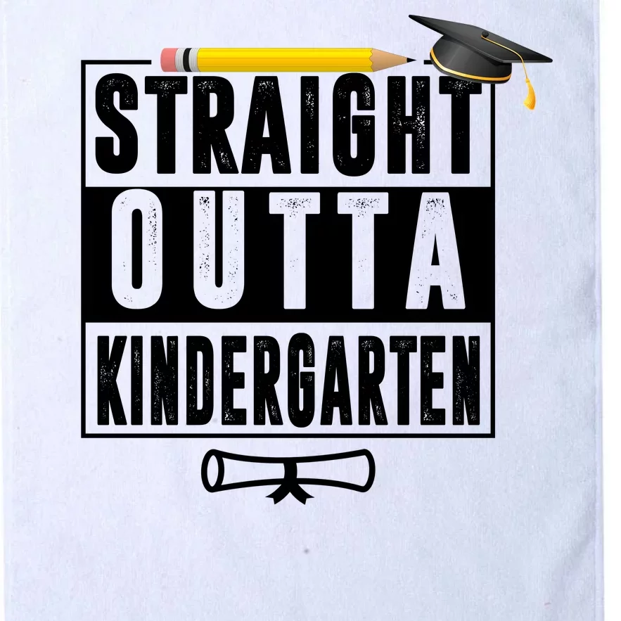 Straight Outta Kindergarten Platinum Collection Golf Towel