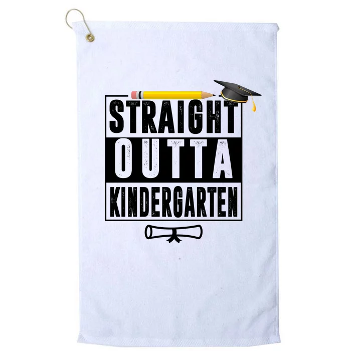 Straight Outta Kindergarten Platinum Collection Golf Towel