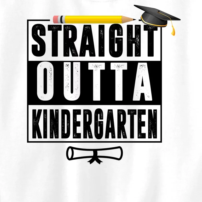 Straight Outta Kindergarten Kids Sweatshirt