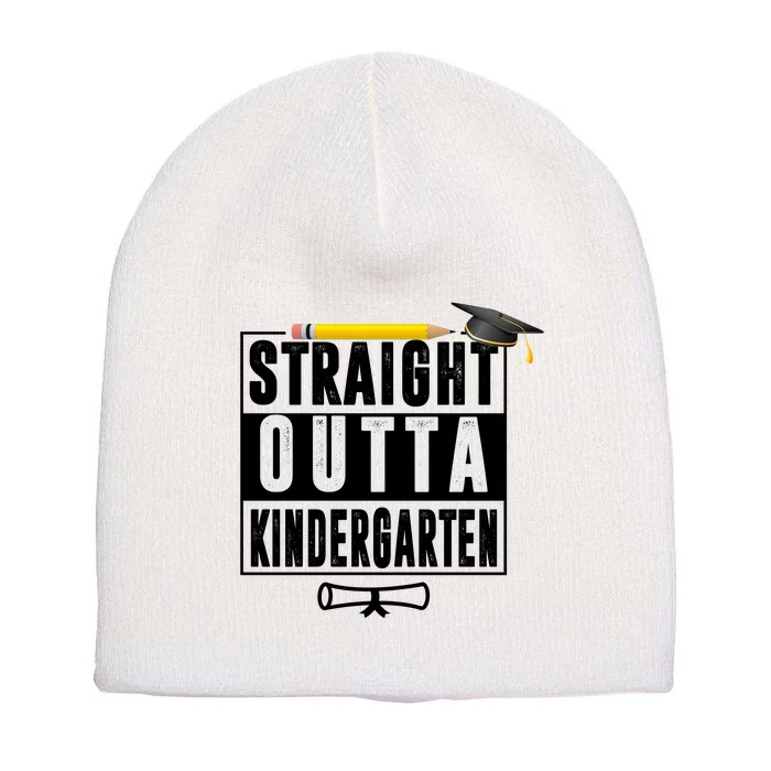 Straight Outta Kindergarten Short Acrylic Beanie