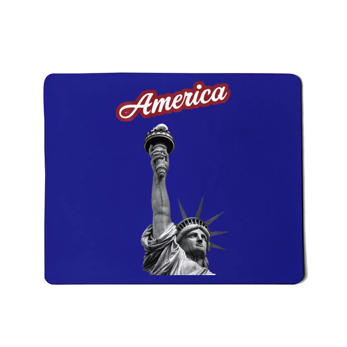 statue of liberty beer holder Mousepad