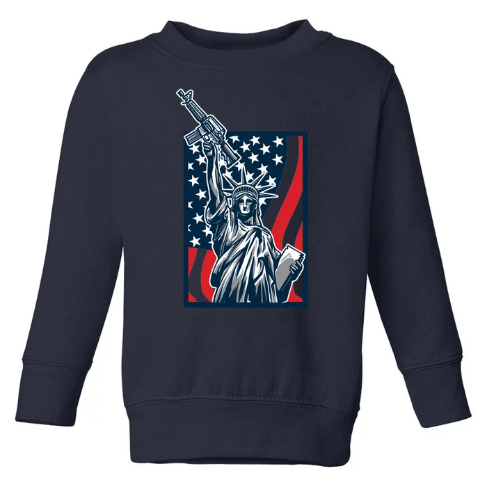 Statue Of Liberty Toddler Sweatshirt