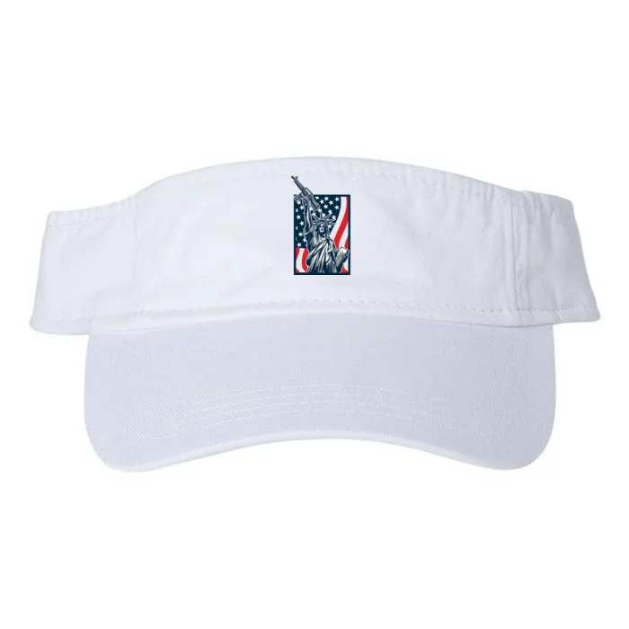 Statue Of Liberty Valucap Bio-Washed Visor