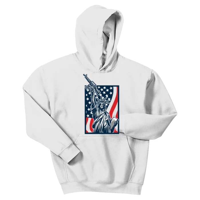 Statue Of Liberty Kids Hoodie