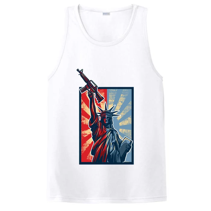 Statue Of Liberty Performance Tank