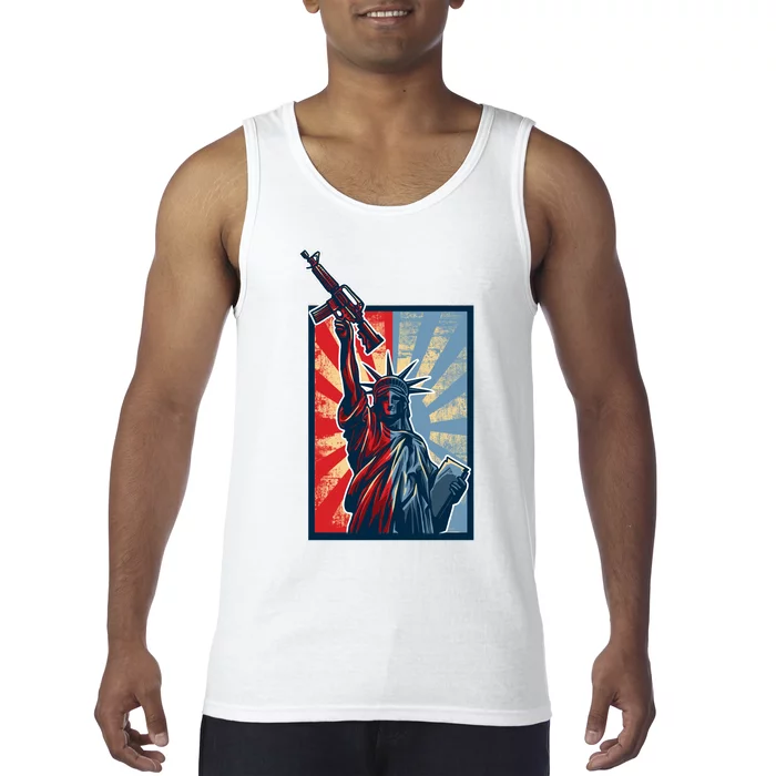 Statue Of Liberty Tank Top