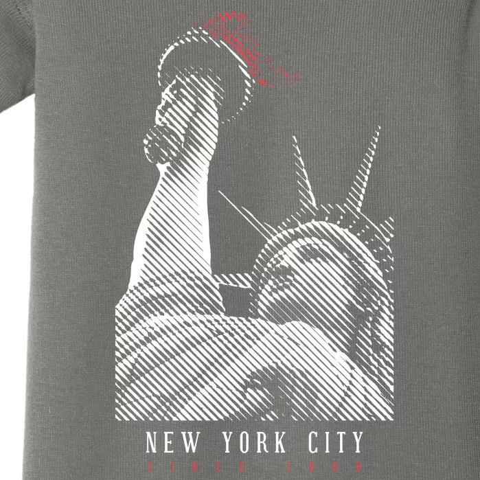 Statue Of Liberty New York City Since 1898 Baby Bodysuit