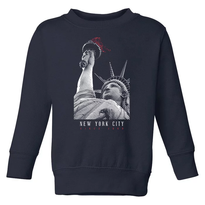 Statue Of Liberty New York City Since 1898 Toddler Sweatshirt