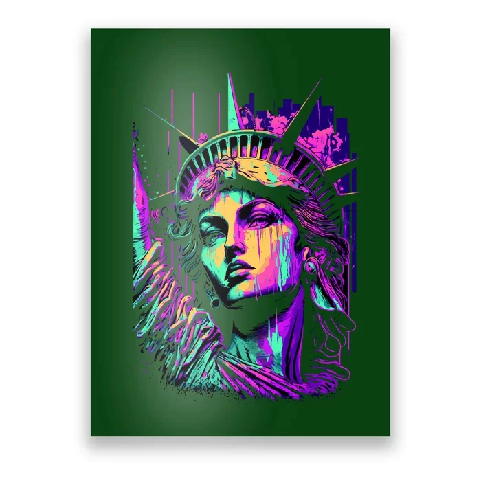 Statue Of Liberty Art Poster