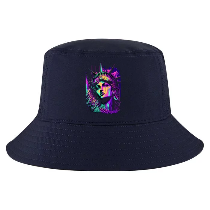 Statue Of Liberty Art Cool Comfort Performance Bucket Hat