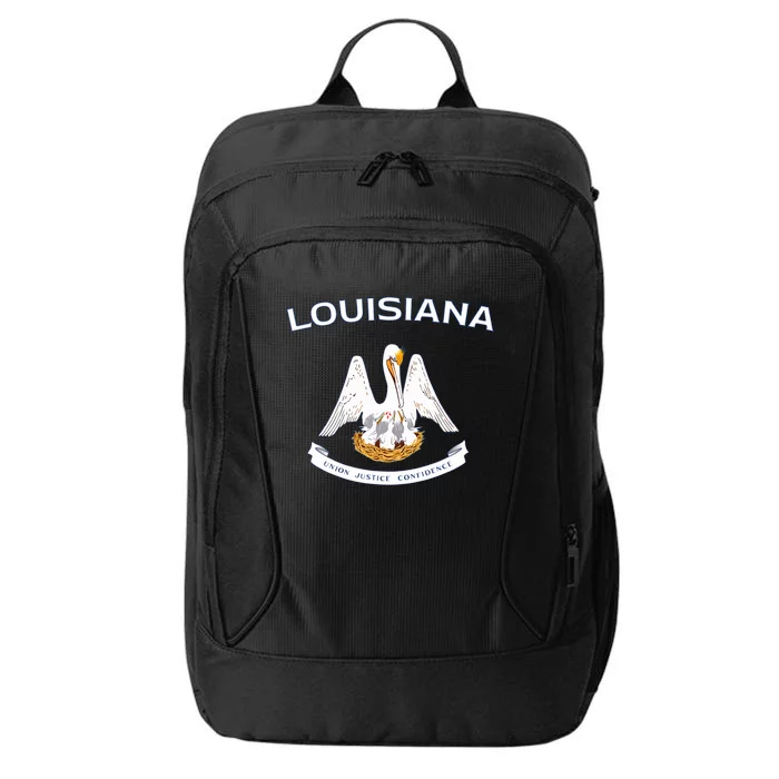 State Of Louisiana Flag Pelican La New Orleans Baton Rouge City Backpack