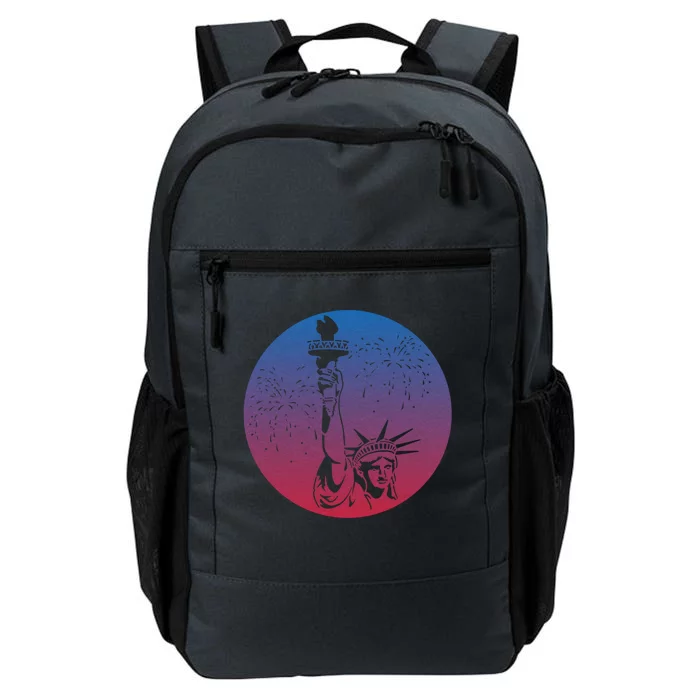 Statue Of Liberty New York Retro Daily Commute Backpack