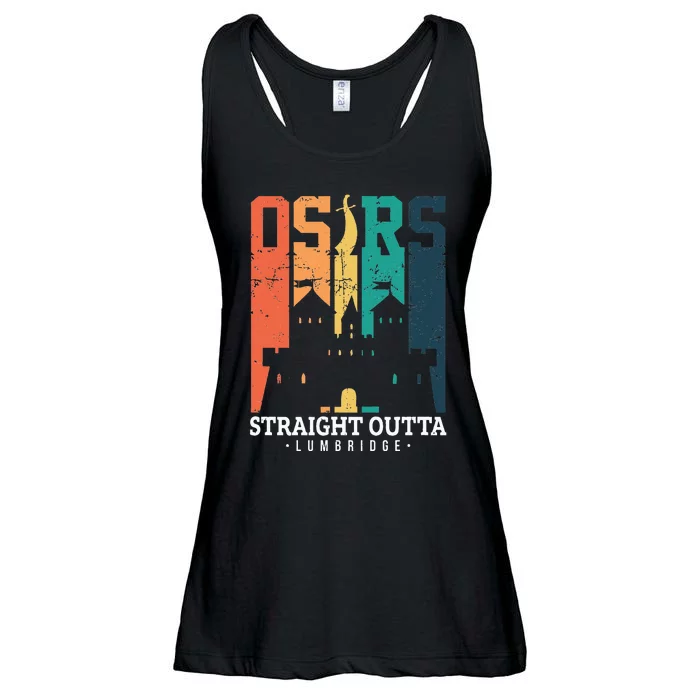 Straight Outta Lumbridge Ladies Essential Flowy Tank