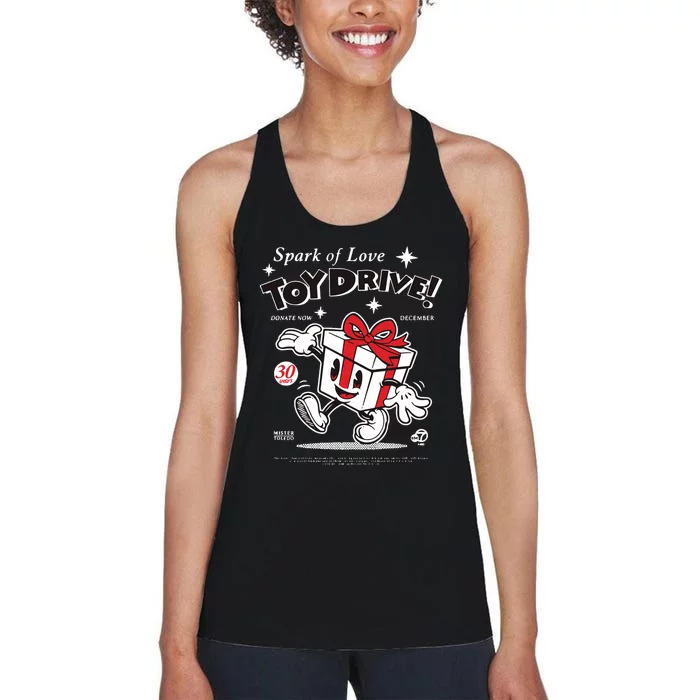 Spark Of Love Toy Drive Women's Racerback Tank