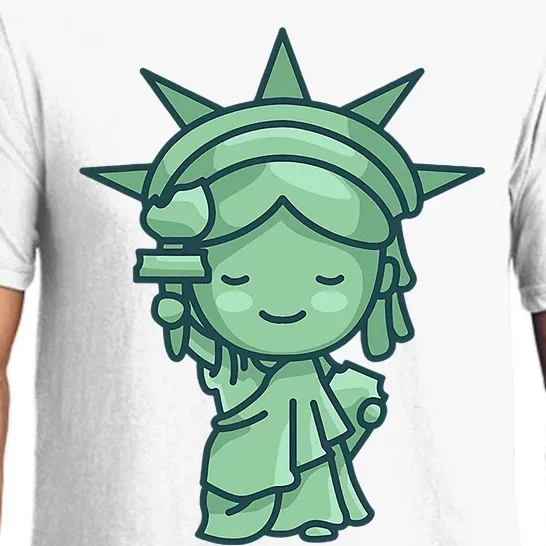 Statue Of Liberty Cute Nyc New York City Manhattan Pajama Set