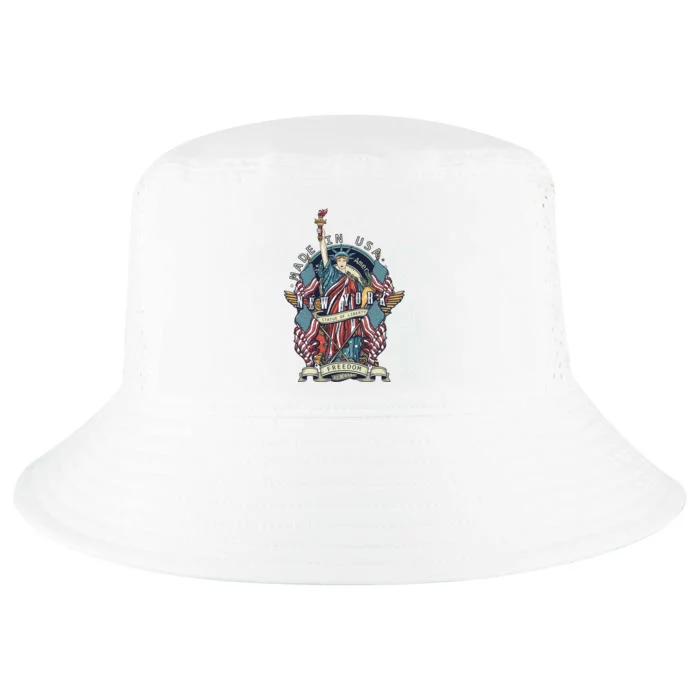 Statue Of Liberty New York Art Cool Comfort Performance Bucket Hat