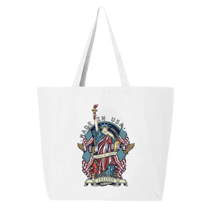 Statue Of Liberty New York Art 25L Jumbo Tote