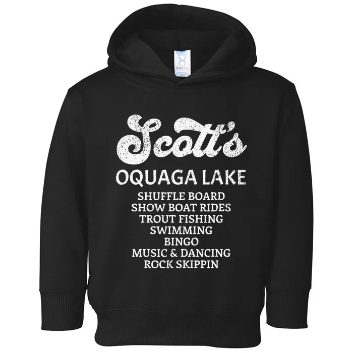 ScottS Oquaga Lake Toddler Hoodie