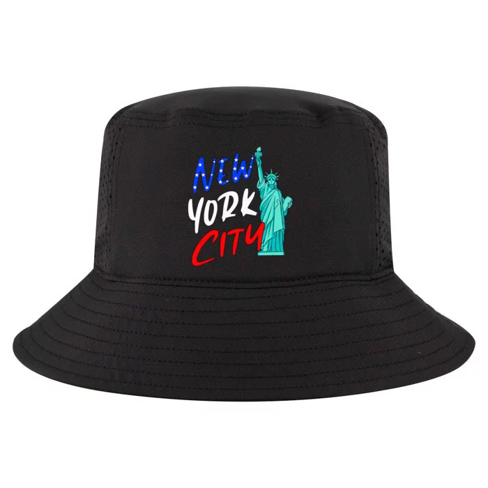 Statue Of Liberty New York City Souvenirs Cool Comfort Performance Bucket Hat