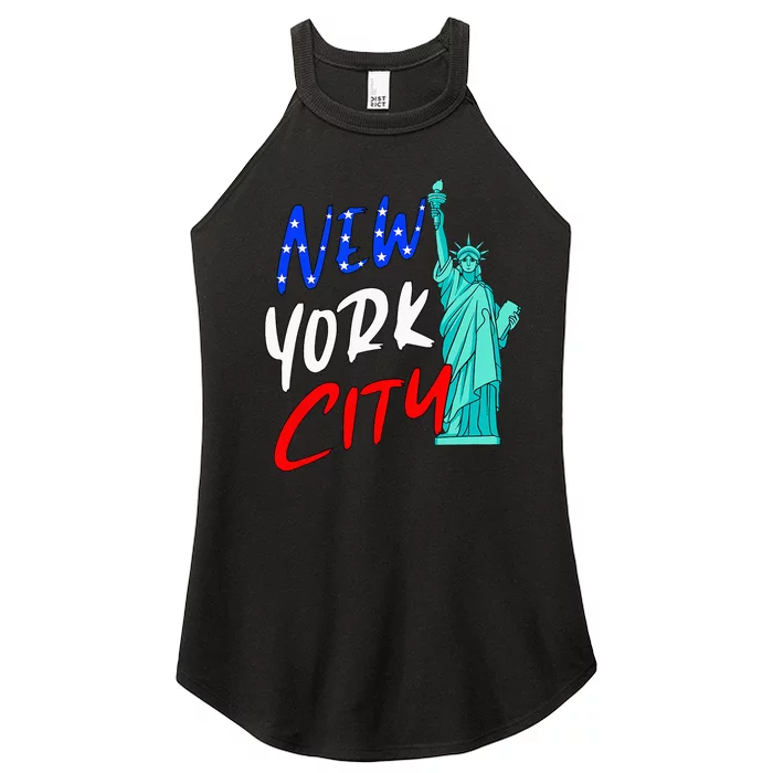 Statue Of Liberty New York City Souvenirs Women’s Perfect Tri Rocker Tank