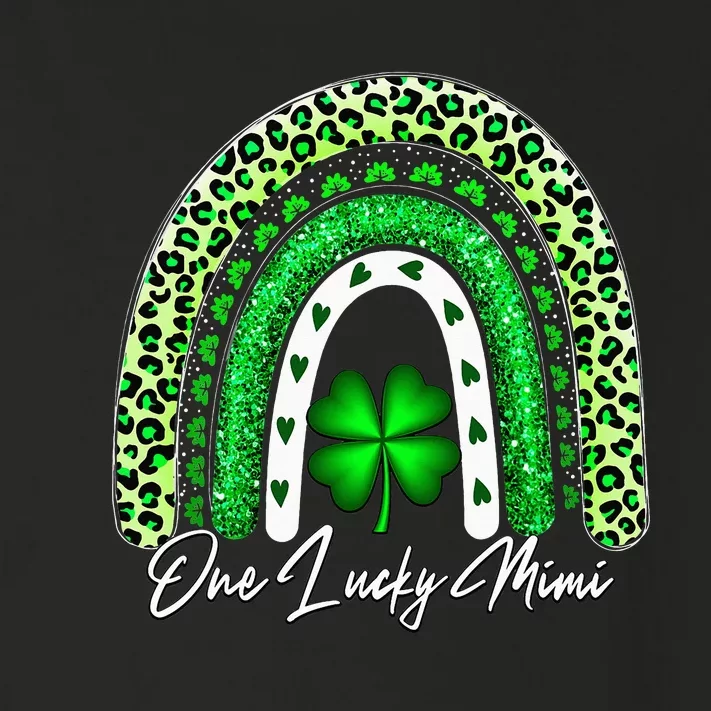 Shamrock One Lucky Mimi St Patricks Day Irish Toddler Long Sleeve Shirt