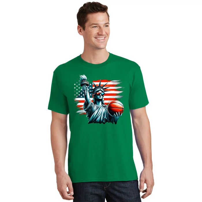 Statue Of Liberty Independence Day 4th Of July T-Shirt