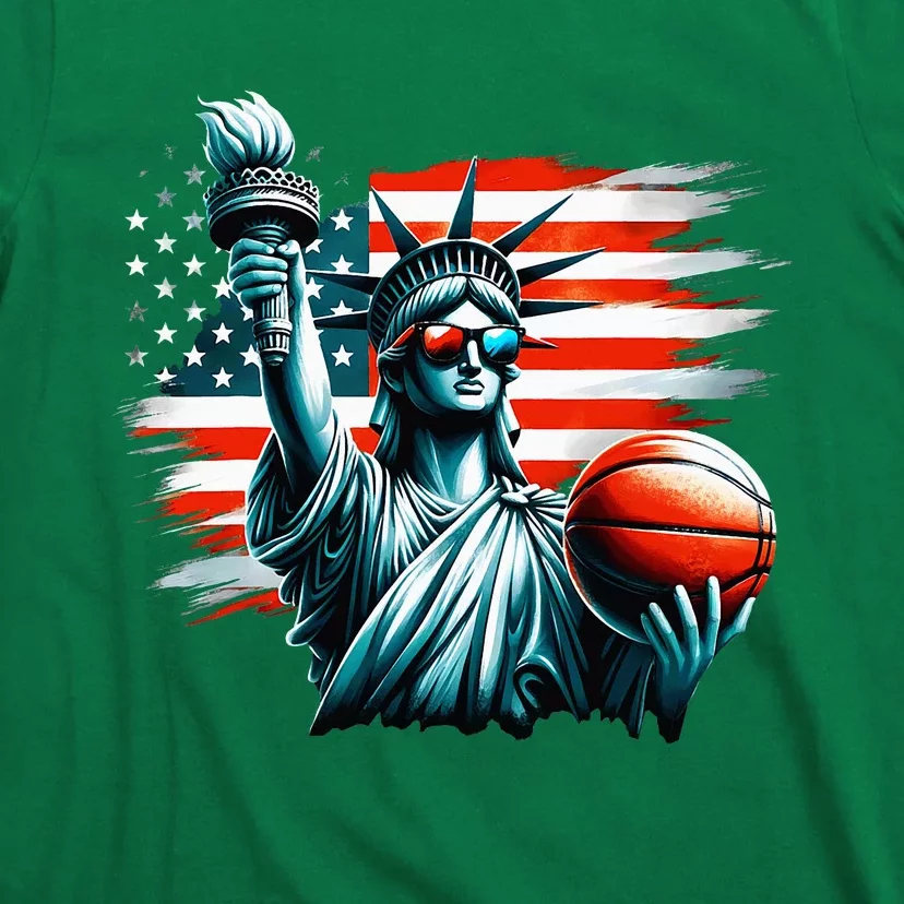 Statue Of Liberty Independence Day 4th Of July T-Shirt