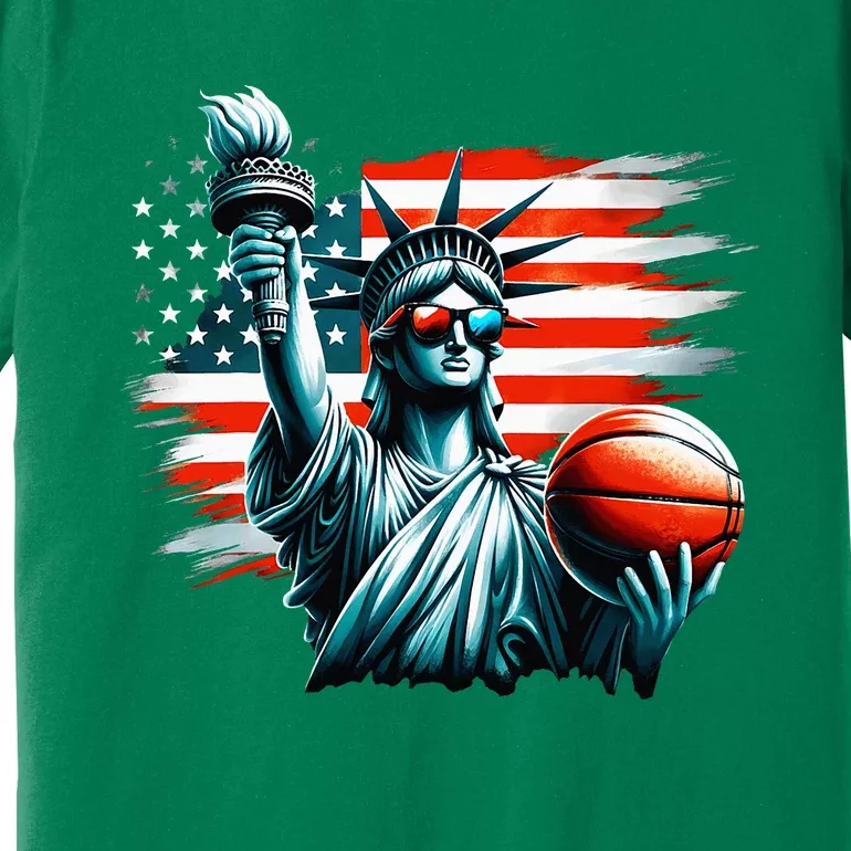 Statue Of Liberty Independence Day 4th Of July Premium T-Shirt