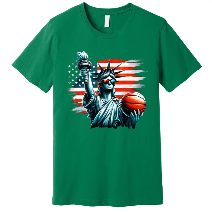 Statue Of Liberty Independence Day 4th Of July Premium T-Shirt