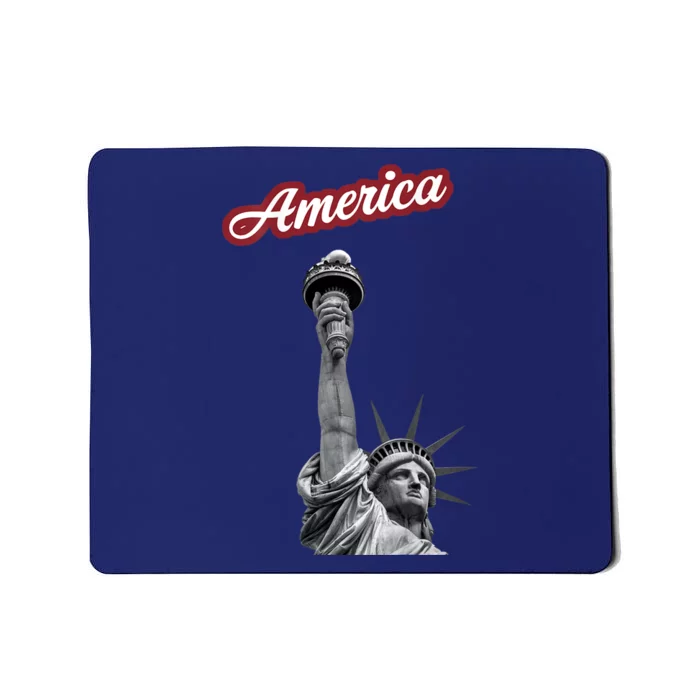 Statue Of Liberty Beer Holder Mousepad