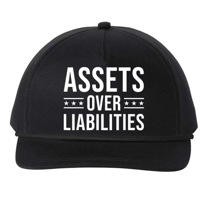 Ssets Over Liabilities Snapback Five-Panel Rope Hat