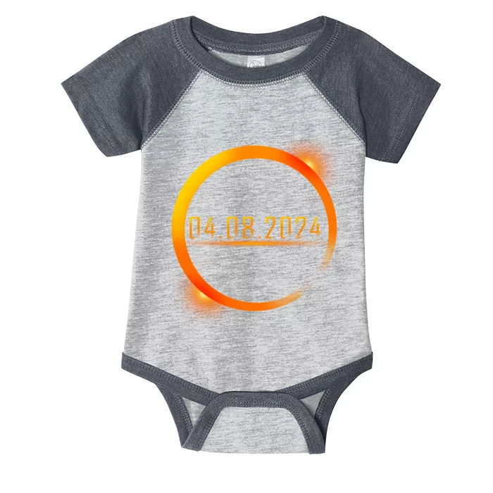 Solar Eclipse 04.08.2024 Infant Baby Jersey Bodysuit