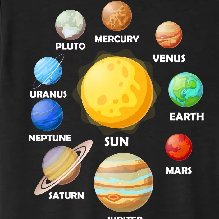 Solar System Planets ChromaSoft Performance T-Shirt