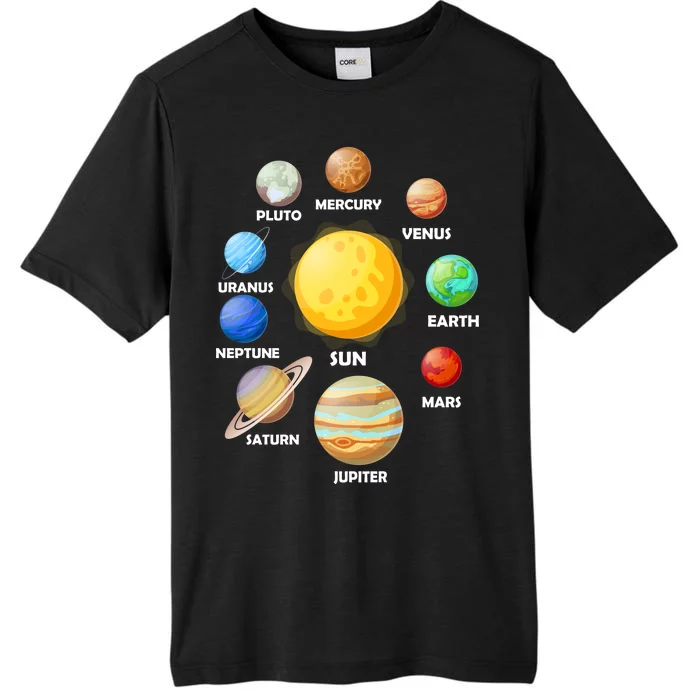 Solar System Planets ChromaSoft Performance T-Shirt