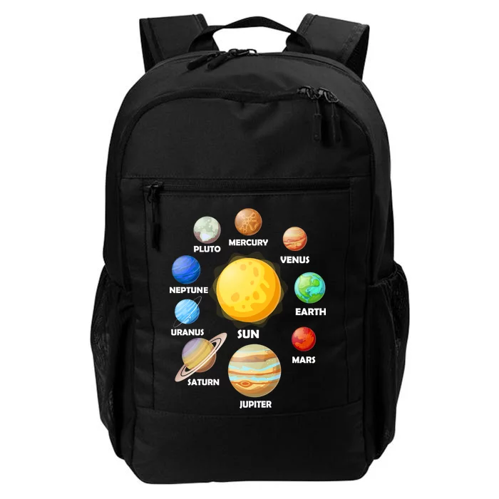 Solar System Planets Sun Mars Daily Commute Backpack