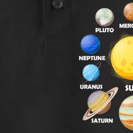 Solar System Planets Sun Mars Dry Zone Grid Performance Polo