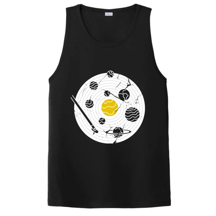 Solar System Vinyl Record Performance Tank